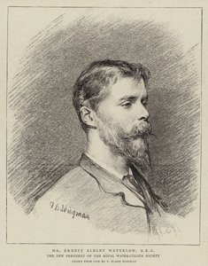 Mr Ernest Albert Waterlow, ARA by Theodore Blake Wirgman